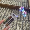 Popular online pop ball colored light, copper wire string, three-speed adjustable flashing colored light, flower gift box, luminous handle, street stall light details Picture